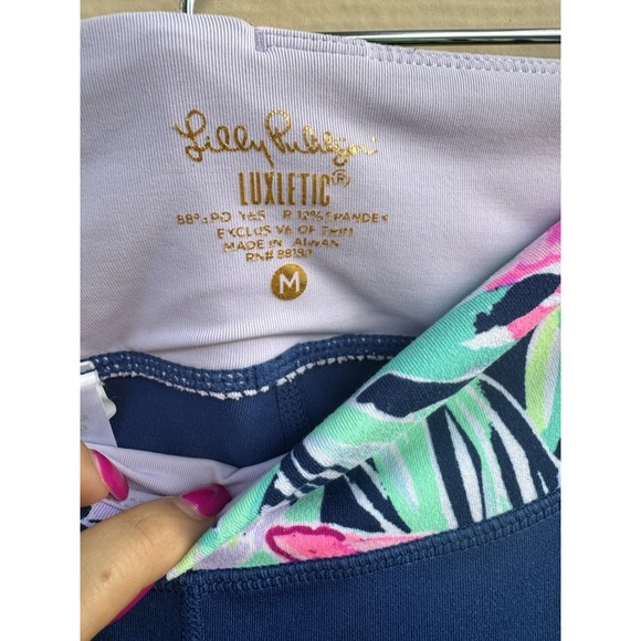 Lilly Pulitzer Luxletic Athletic Pants Size M - Picture 3 of 11